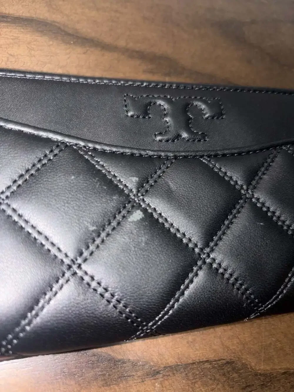 Tory Burch Savannah Continental Quilted Leather Zip Wallet